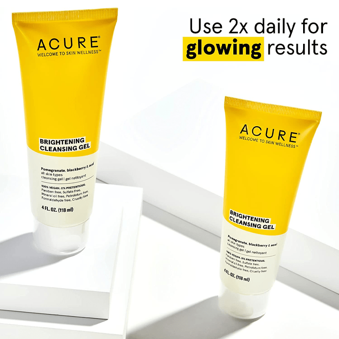 Acure Brightening Cleansing Gel - 118ml