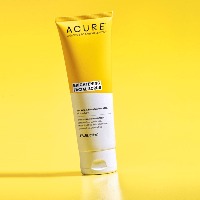 Acure Brightening Facial Scrub - 118ml