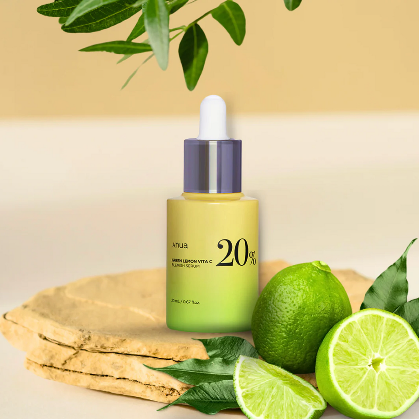 Anua 20% Green Lemon Vitamin C Blemish Serum - 20ml