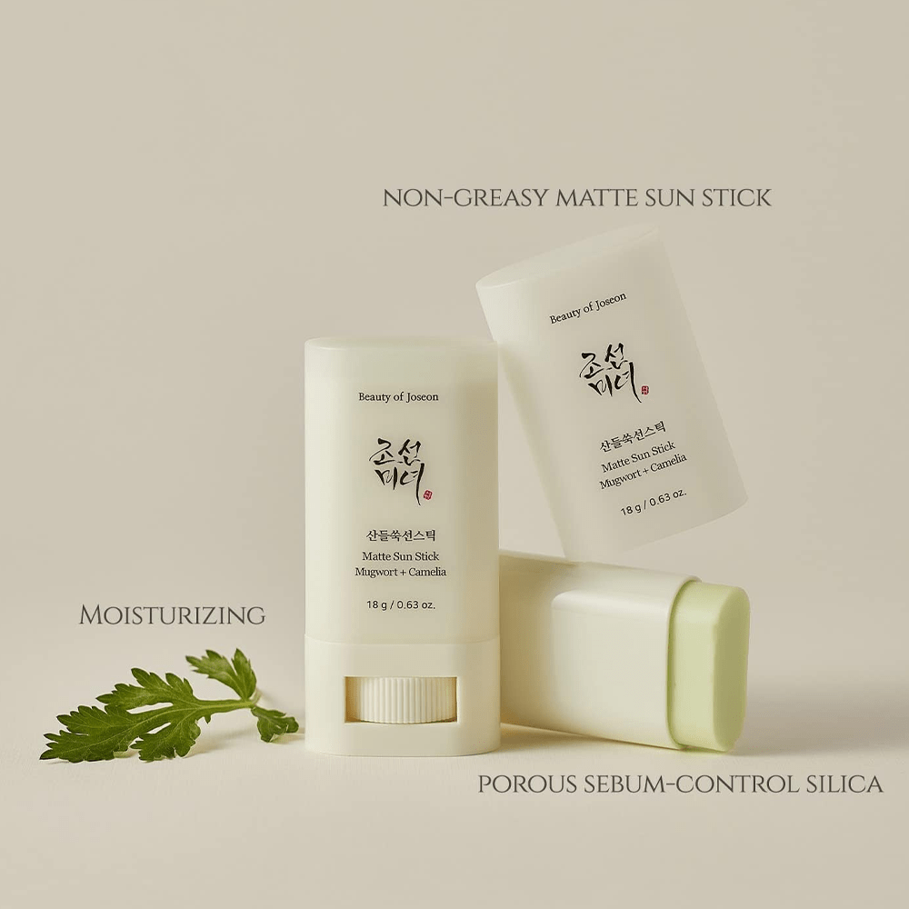 BEAUTY OF JOSEON Matte Sun Stick Mugwort+Camelia SPF 50 - 18gm