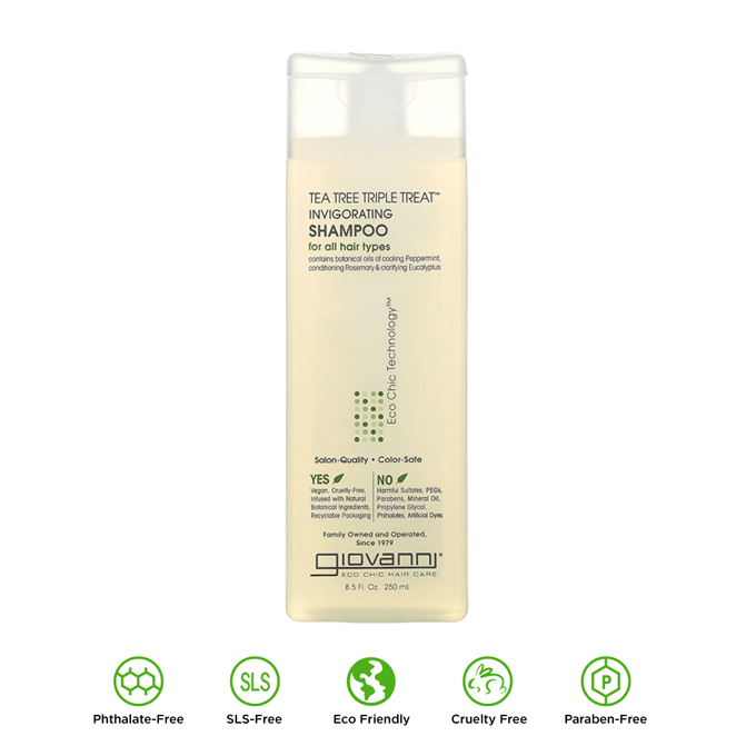 Giovanni Tea Tree Triple Treat Shampoo - 250ml