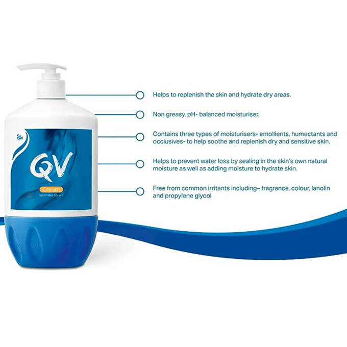 كريم ترطيب البشره من كيو في - 250جم