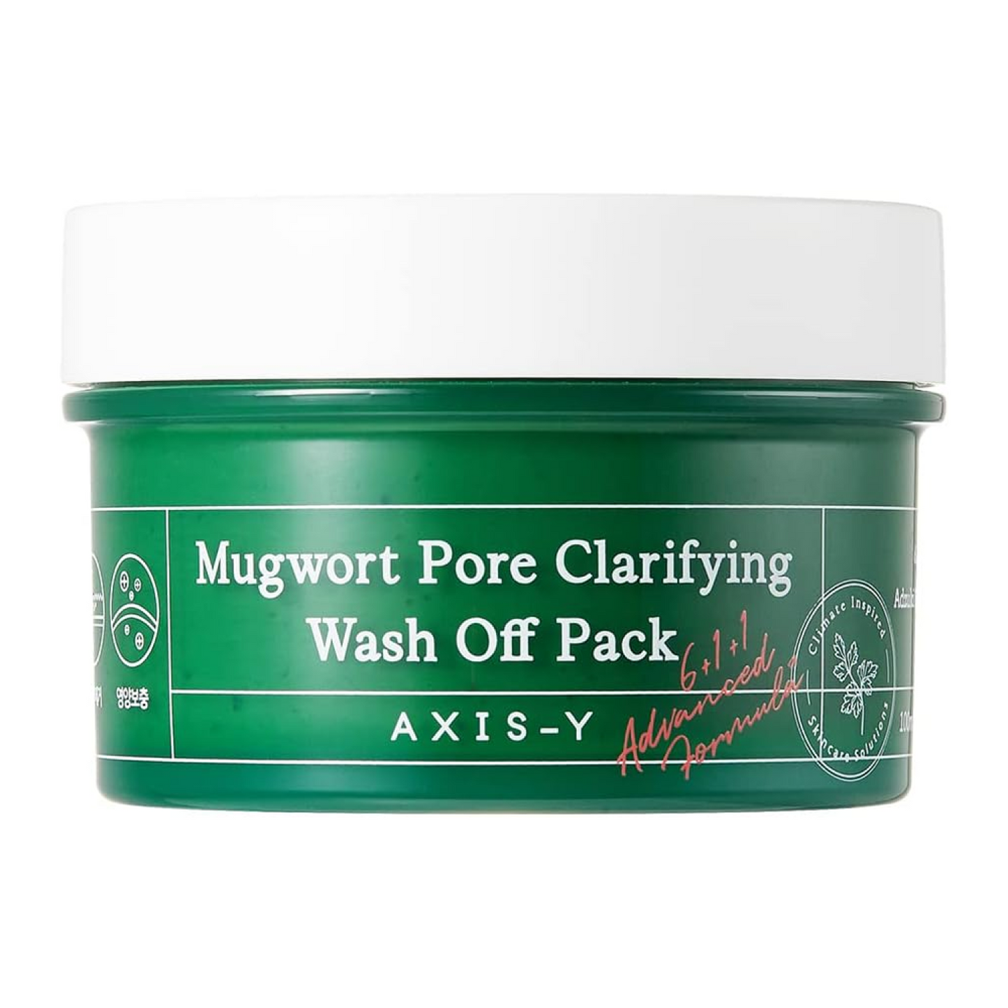 AXIS-Y mugwort pore clarifying wash off pack - 100 ml