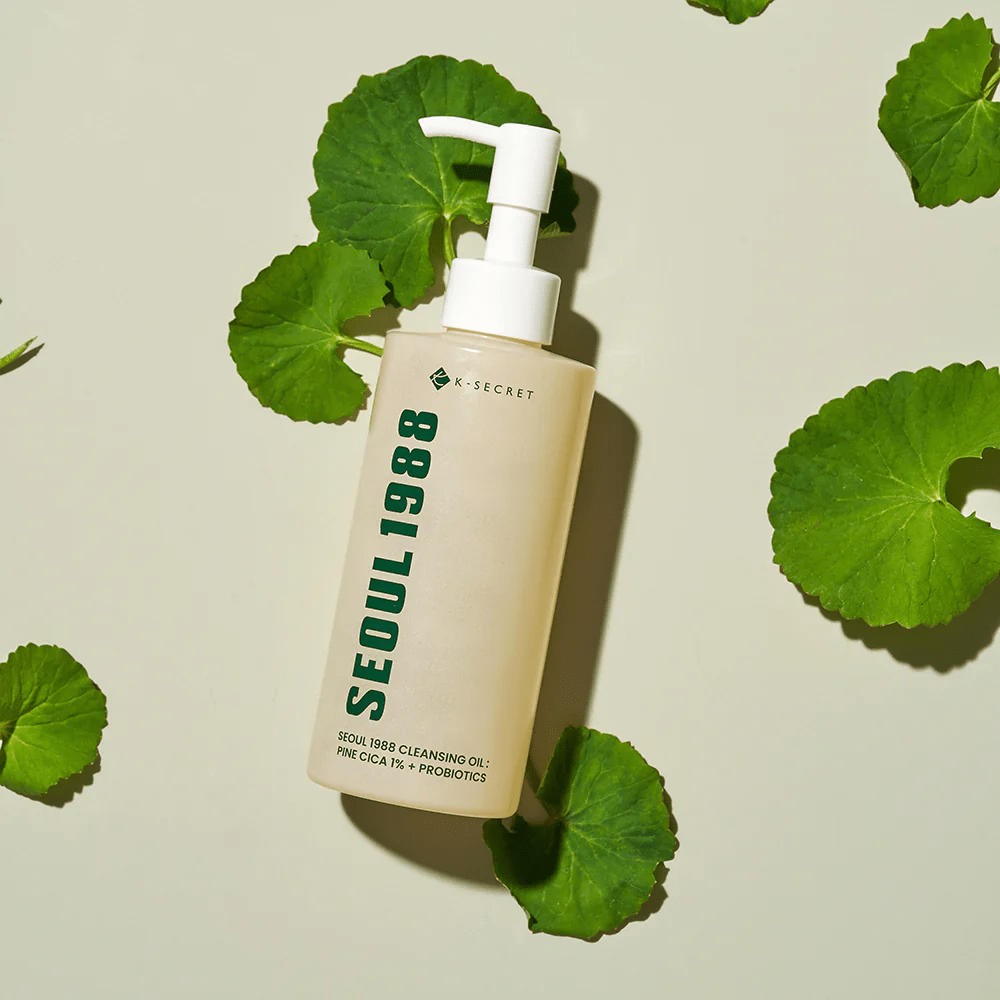 K Secret Seoul 1988 Cleansing Oil Pine Cica 1% + Probiotics - 200 Ml