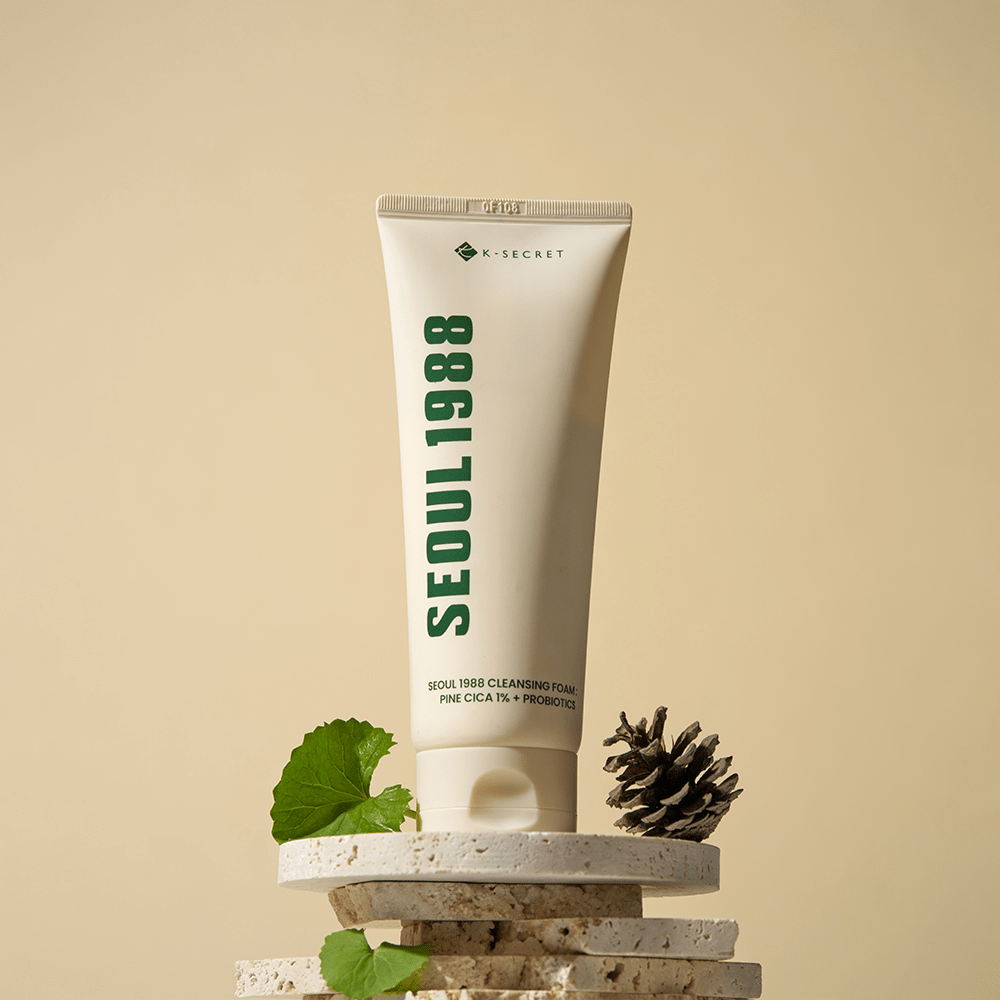 K Secret Seoul 1988 Cleansing Foam Pine Cica 1% + Probiotics - 150 ml